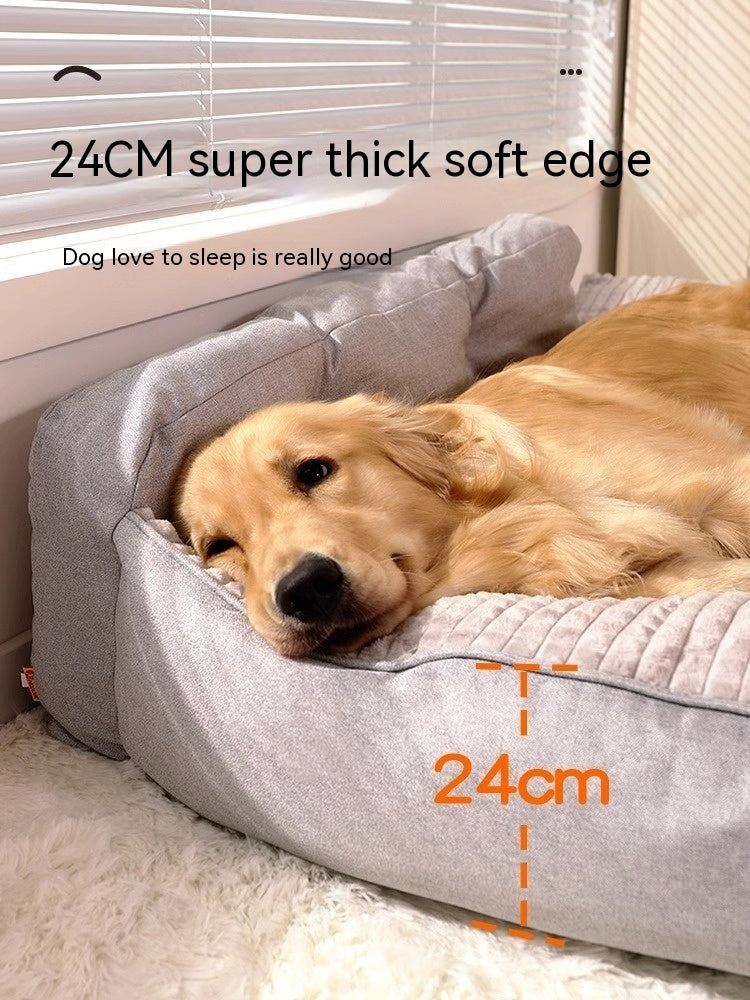Warmes Sofa für große Hunde